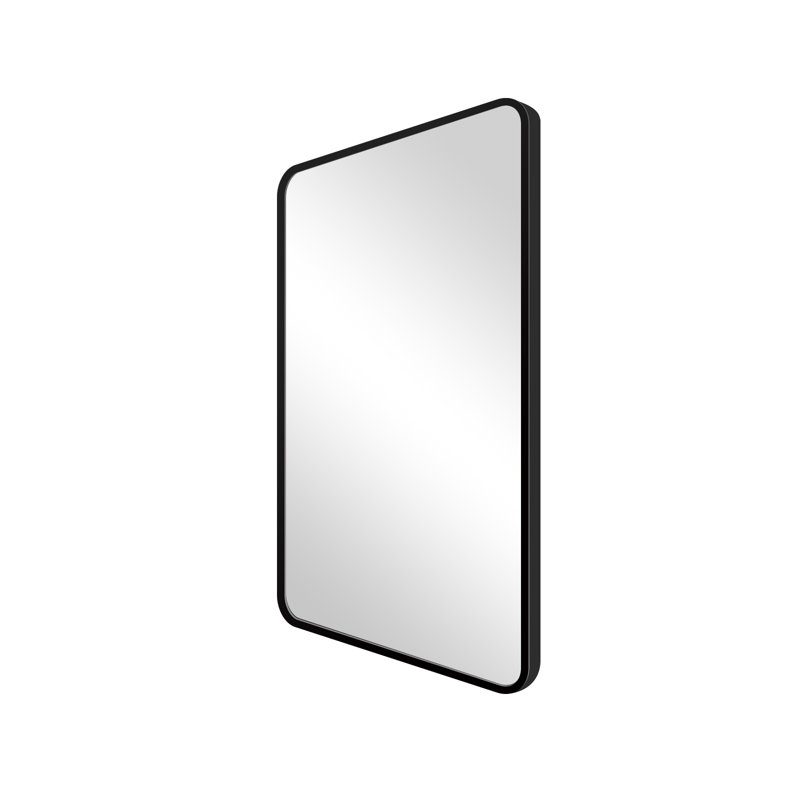 17 Stories Holleigh Framed Bathroom Mirror, Rectangular Mirror With